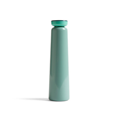 HAY Bottiglia Sowden 0,5L verde menta in acciaio inossidabile Ø7x26cm