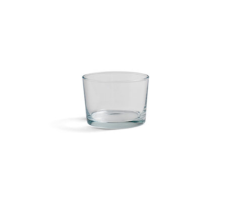 HAY Glass Glass S 22cl vidrio transparente Ø8.5x6cm