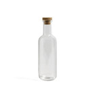 HAY Flasche Flasche S 0,75 l transparentes Glas Ø8x27cm