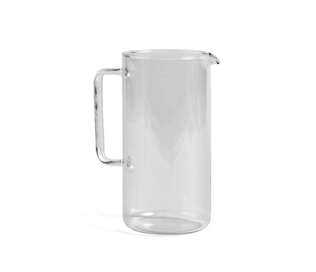 HAY Jarra Vaso L 2L cristal transparente Ø12x23,5cm