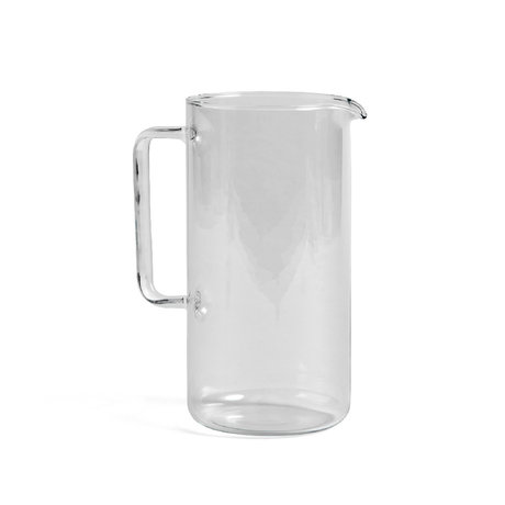 HAY Jug Glass L 2L transparent glass Ø12x23.5cm