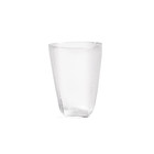 HAY Glass Tela Tumbler L 47cl transparent glass 11.5cm