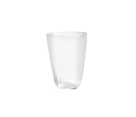 HAY Glass Tela Tumbler L 47cl transparent glass 11.5cm