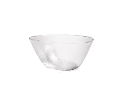 HAY Bol Tela Bowl verre transparent Ø13,5x7cm