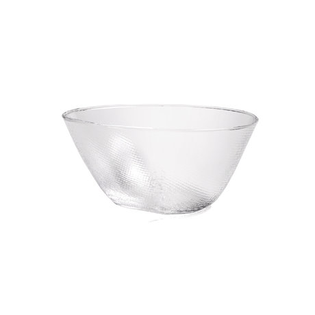 HAY Bowl Tela Bowl transparent glass Ø13.5x7cm