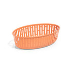 HAY Cesto Panier terracotta acciaio 25x16x7,5cm