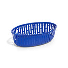 HAY Basket Panier dark blue steel 25x16x7.5cm