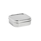 HAY Lunchbox Square M acier inoxydable argenté 16x16x5.5cm