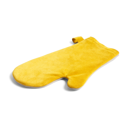 HAY Oven glove Glove yellow textile 20x32cm