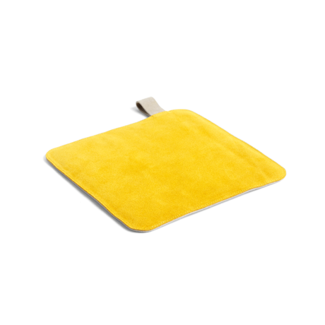 HAY Agarrador Olla textil amarillo 21.5x21.5cm