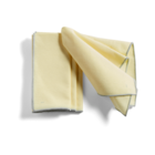 HAY Placemat Contour light yellow cotton set of 4 46x34cm