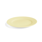 HAY Plate Rainbow S light yellow porcelain Ø20cm