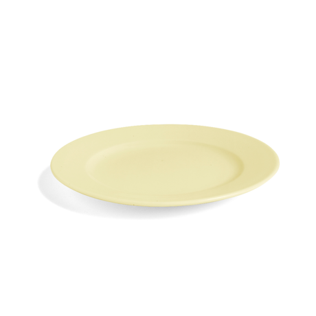 HAY Assiette Rainbow S porcelaine jaune clair Ø20cm