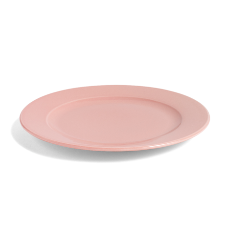 HAY Assiette Rainbow M porcelaine rose clair Ø24cm