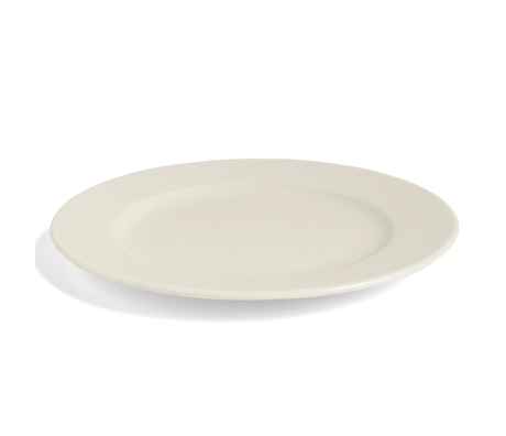 HAY Plate Rainbow L beige porcelain Ø26cm