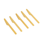 HAY Coltello Everyday oro in acciaio inossidabile set di 5 20x2cm