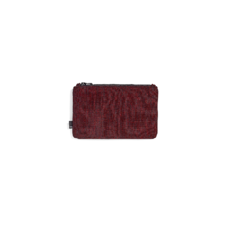 HAY Portefeuille Zip M textile rouge 22,5x14cm