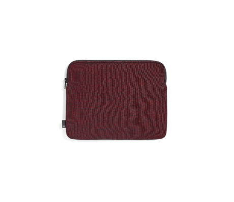 HAY Funda para tablet Zip textil rojo 26,5x21,5cm