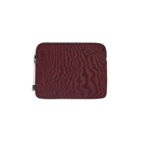 HAY Funda para tablet Zip textil rojo 26,5x21,5cm