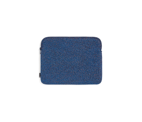 HAY Funda para tableta Zip textil azul 26.5x21.5cm