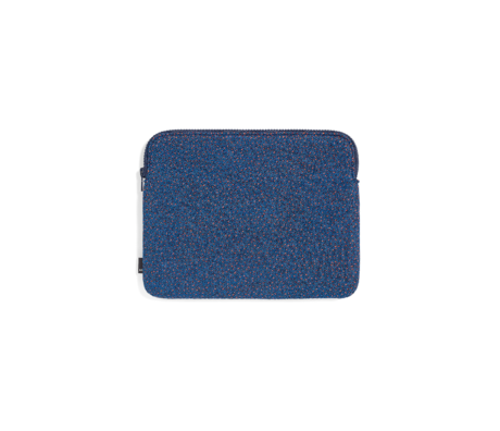 HAY Tablet-Hülle Reißverschluss blaues Textil 26,5 x 21,5 cm