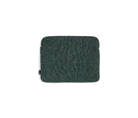 HAY Custodia per tablet Zip in tessuto verde 26,5x21,5 cm