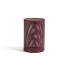 HAY Trash can Perforated Bin L brown metal Ø30.5x44cm