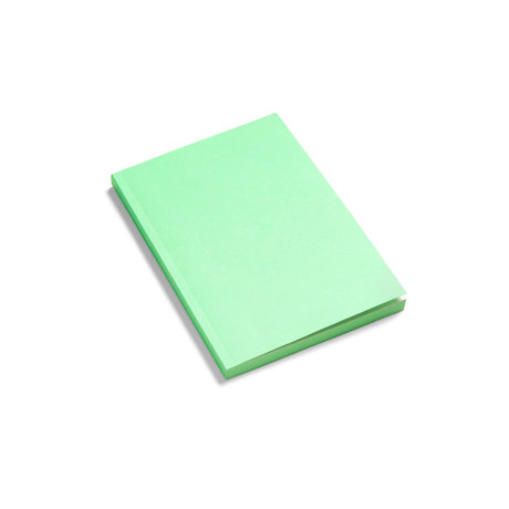 HAY Cahier Mono papier vert 21x15cm