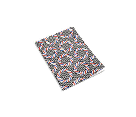 HAY Notebook Mean Machine A4 Nationalist Donuts carta multicolore 21x29,7cm