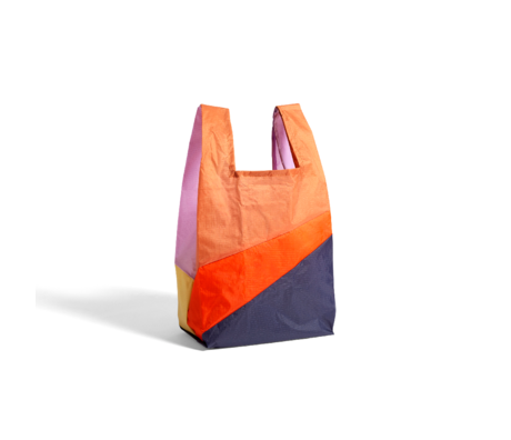 HAY Sac Six-Color Bag M No4 plastique textile 27x55cm