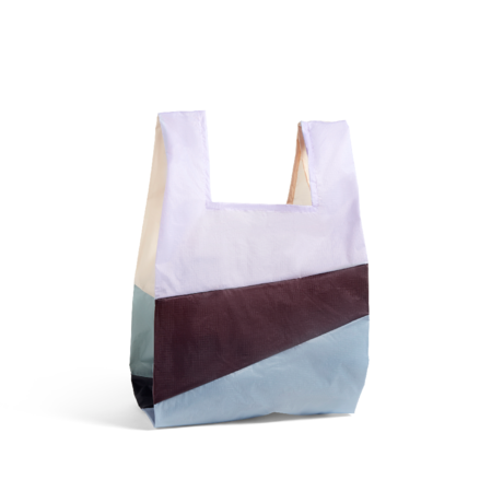 HAY Borsa Six-Colour Bag L No2 plastica tessile 37x71cm