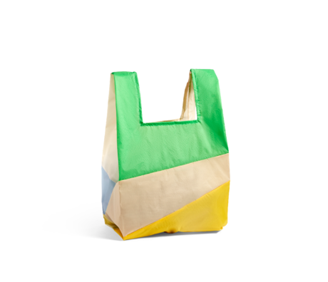 HAY Sac Six-Color Bag L No3 plastique textile 37x71cm
