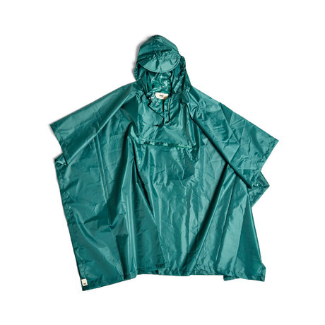 HAY Poncho Mono Rain plastique vert 127x100cm