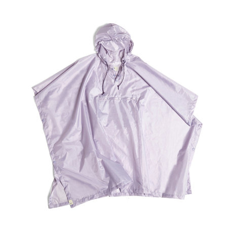 HAY Poncho Mono Rain de plástico lila 127x100cm