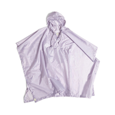 HAY Poncho Mono Rain lilla plast 127x100cm