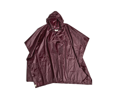 HAY Poncho Mono Rain plastique marron 127x100cm