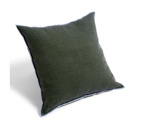 HAY Throw pillow Outline green textile 50x50cm