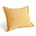 HAY Coussin Plica Sprinkle textile jaune 60x55cm