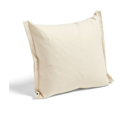 HAY Coussin Plica Tint textile beige 60x55cm