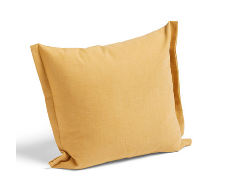 HAY Coussin Plica Tint textile jaune 60x55cm