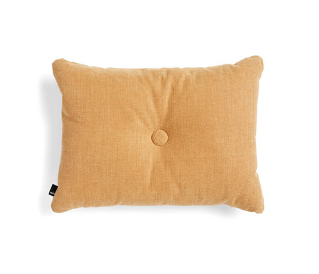 HAY Decorative pillow Dot yellow textile 60x45cm