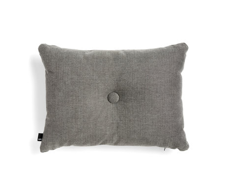 HAY Decorative cushion Dot dark gray textile 60x45cm