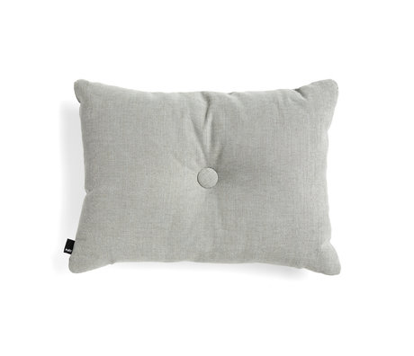 HAY Almohada decorativa Dot gris textil 60x45cm