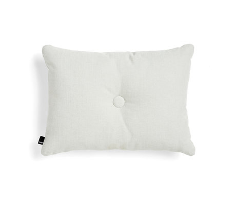 HAY Coussin Dot textile gris clair 60x45cm