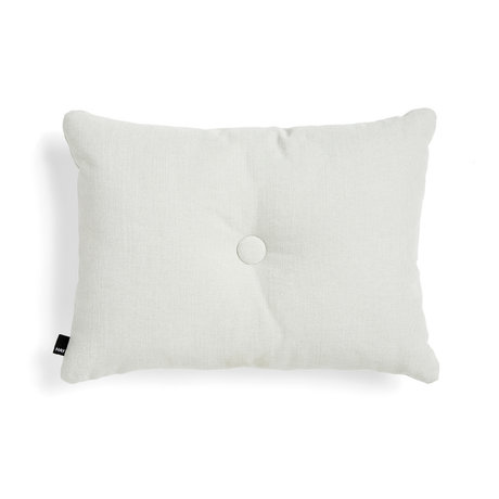 HAY Coussin Dot textile gris clair 60x45cm