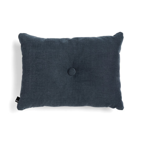 HAY Coussin décoratif Dot textile bleu foncé 60x45cm