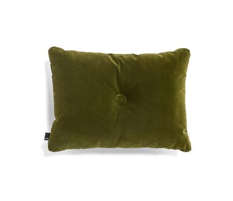 HAY Cuscino Dot Soft tessuto verde 60x45cm