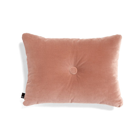 HAY Cuscino da tiro Dot Soft rosa in tessuto 60x45cm