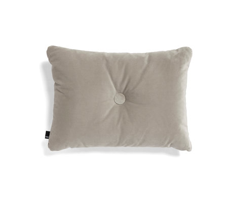 HAY Coussin décoratif Dot Soft textile beige 60x45cm