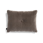 HAY Coussin Dot Soft textile gris 60x45cm